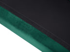 Corner Sofa OSLO Velvet Dark Green 4 Seater Left Hand