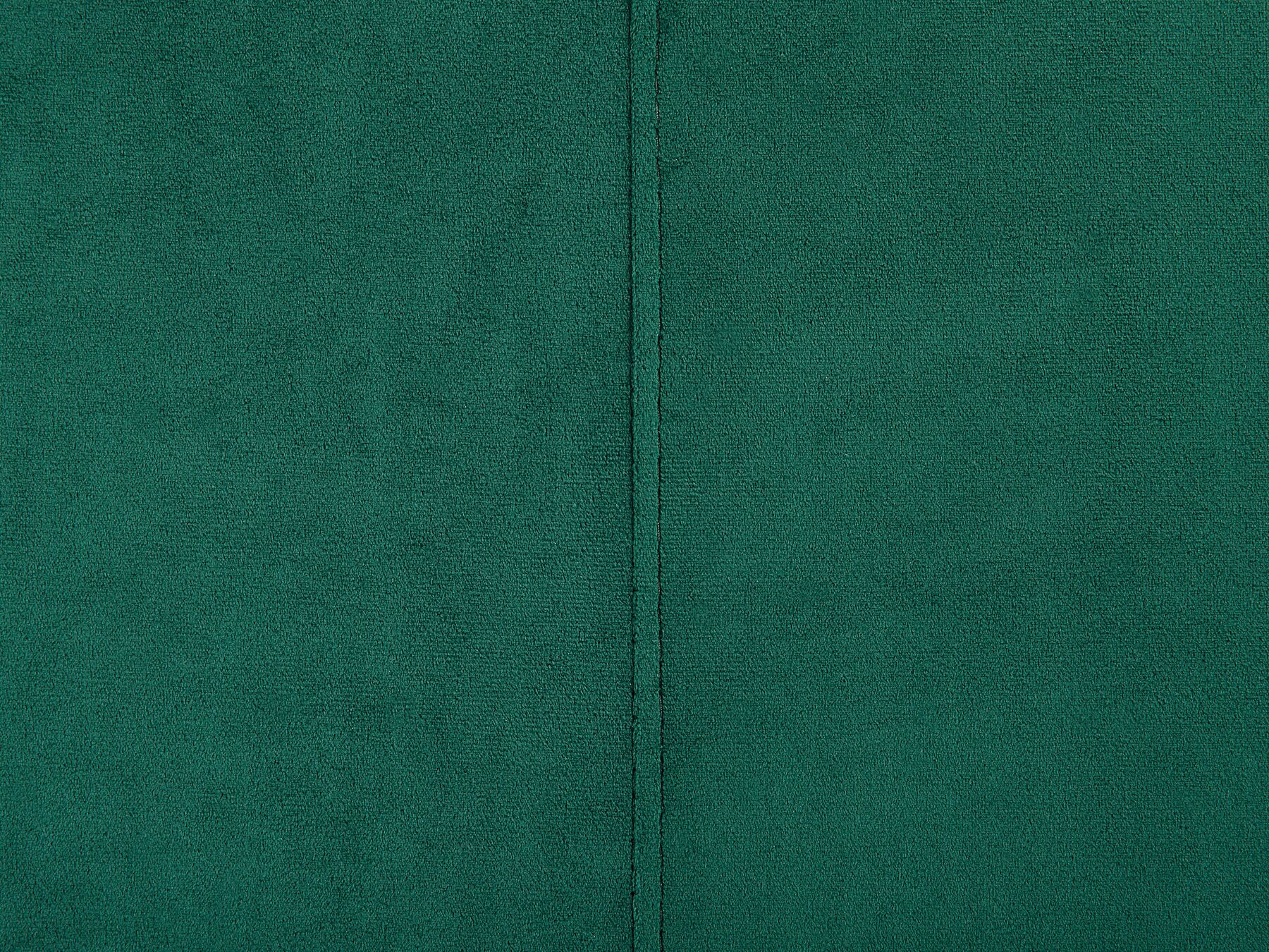 Corner Sofa OSLO Velvet Dark Green 4 Seater Left Hand