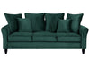 3 Seater Velvet Sofa Emerald Green