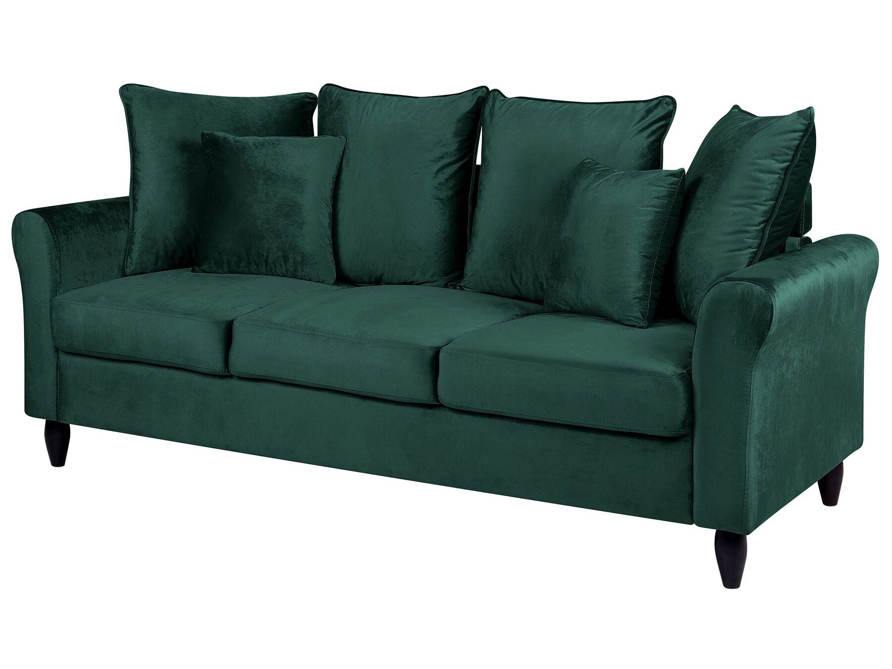 3 Seater Velvet Sofa Emerald Green BORNHOLM