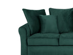 3 Seater Velvet Sofa Emerald Green BORNHOLM