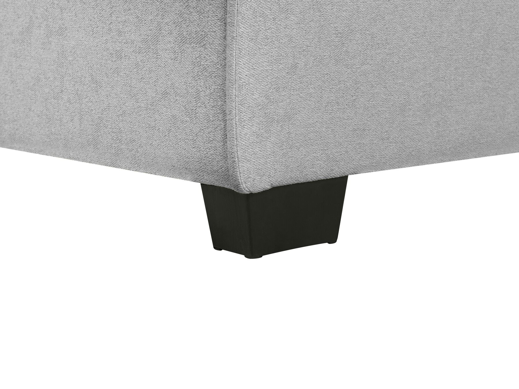Corner Sofa Bed ROMEDAL Fabric Light Grey 3 Seater Right Hand