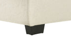 Corner Sofa Bed ROMEDAL Fabric Beige 3 Seater Right Hand