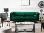 3 Seater Velvet Sofa Emerald Green AVALDSENES