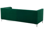 3 Seater Velvet Sofa Emerald Green AVALDSENES