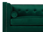 3 Seater Velvet Sofa Emerald Green AVALDSENES