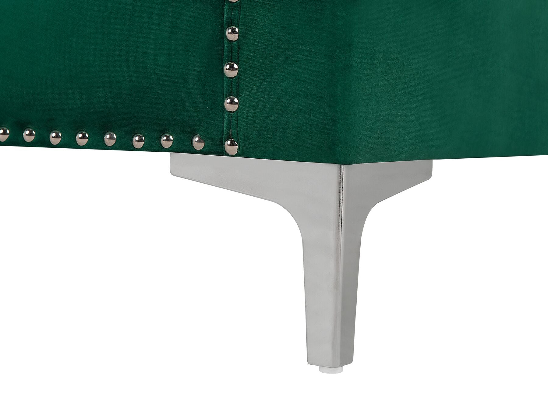 3 Seater Velvet Sofa Emerald Green AVALDSENES