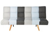 Sofa Bed Fabric Blue 2 Seater
