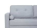 2 Seater Fabric Sofa Grey KALMAR