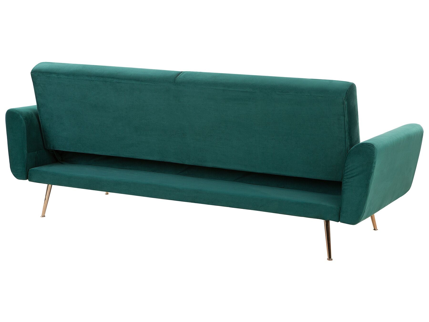 Sofa Bed EINA Velvet Emerald Green 3 Seater