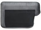 3 Seater Velvet Sofa Grey LOKKA