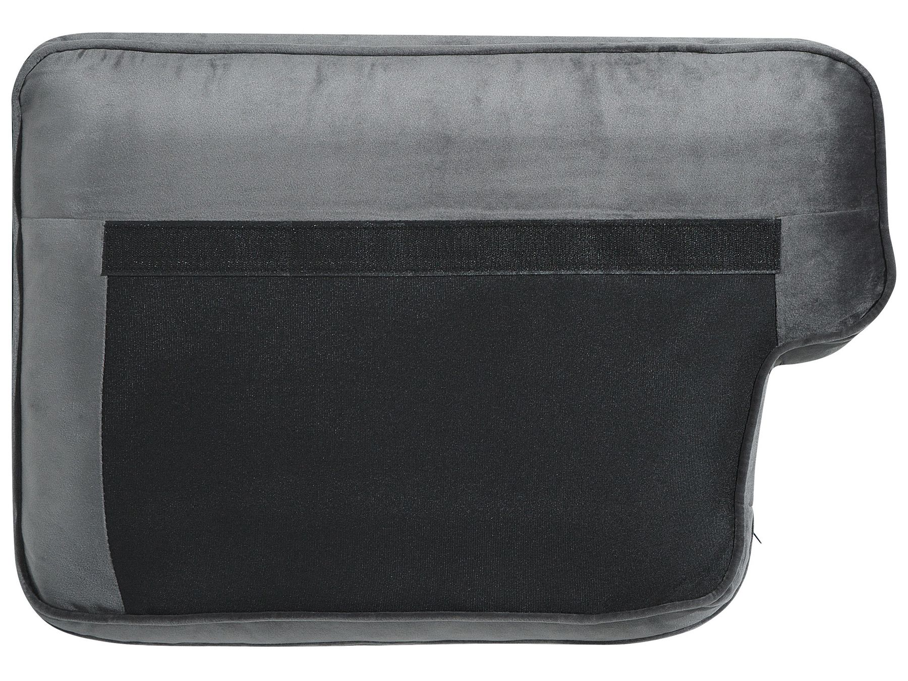 3 Seater Velvet Sofa Grey LOKKA
