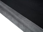 2 Seater Velvet Sofa Grey LOKKA