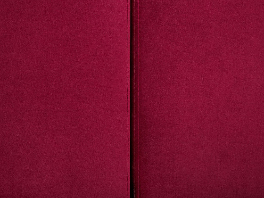Sofa Bed EINA Velvet Burgundy 3 Seater