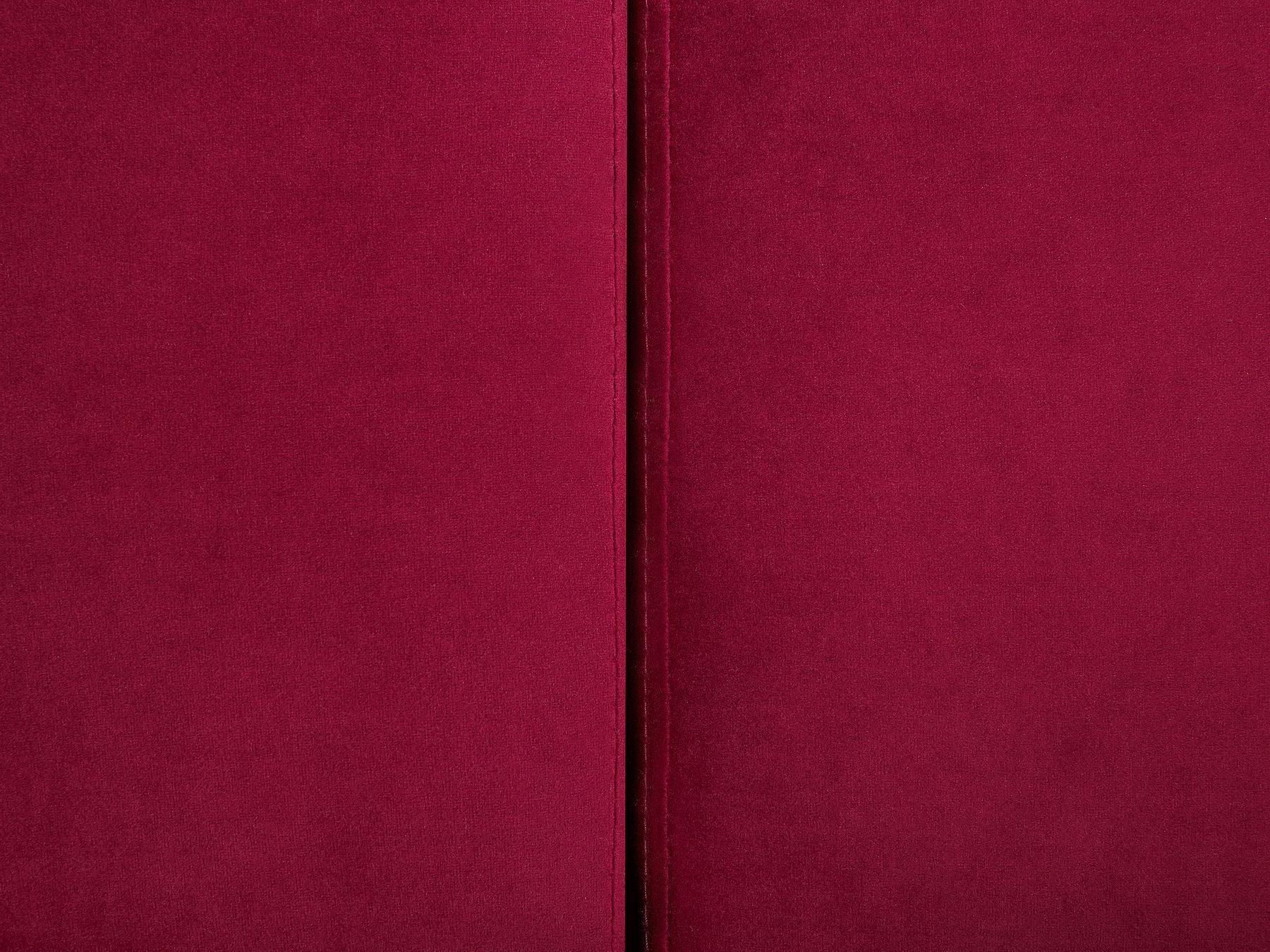 Sofa Bed EINA Velvet Burgundy 3 Seater
