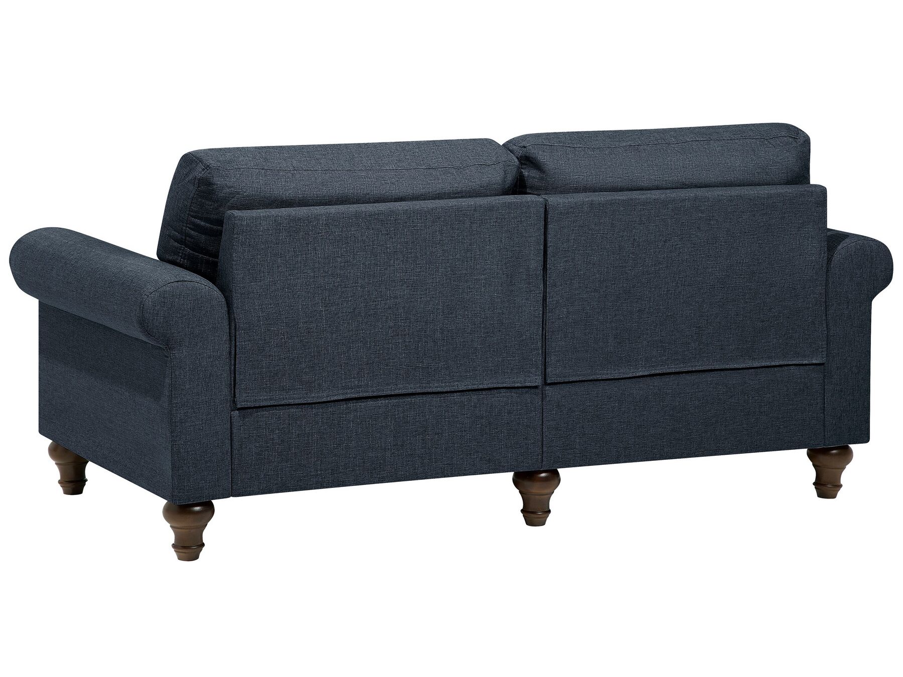 3 Seater Fabric Sofa Dark Grey OTRA II