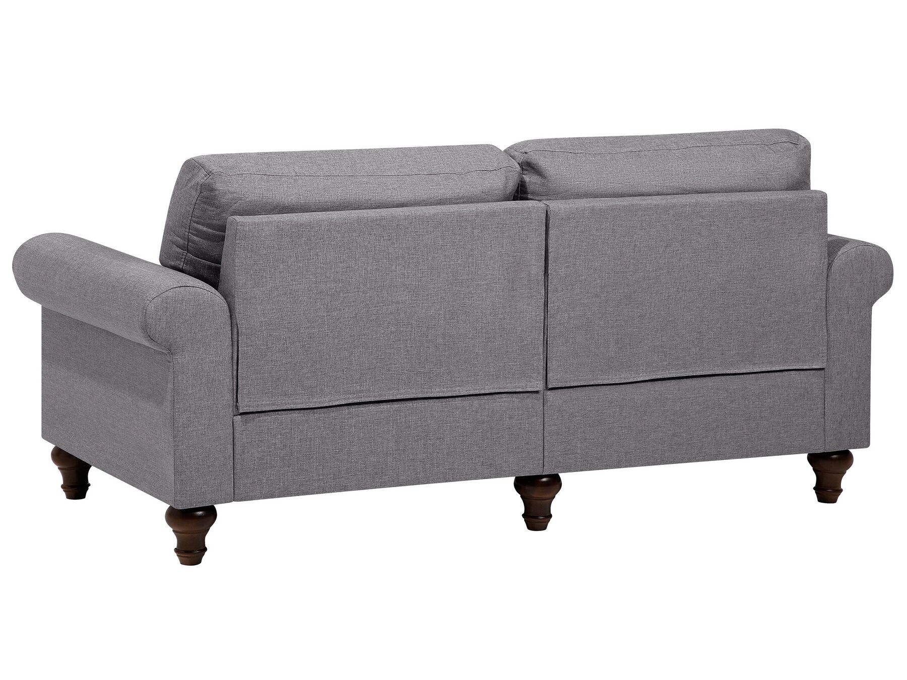 3 Seater Fabric Sofa Grey OTRA II