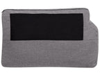 3 Seater Fabric Sofa Grey OTRA II