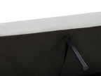 Sofa Bed VIMMERBY Velvet Light Grey 3 Seater