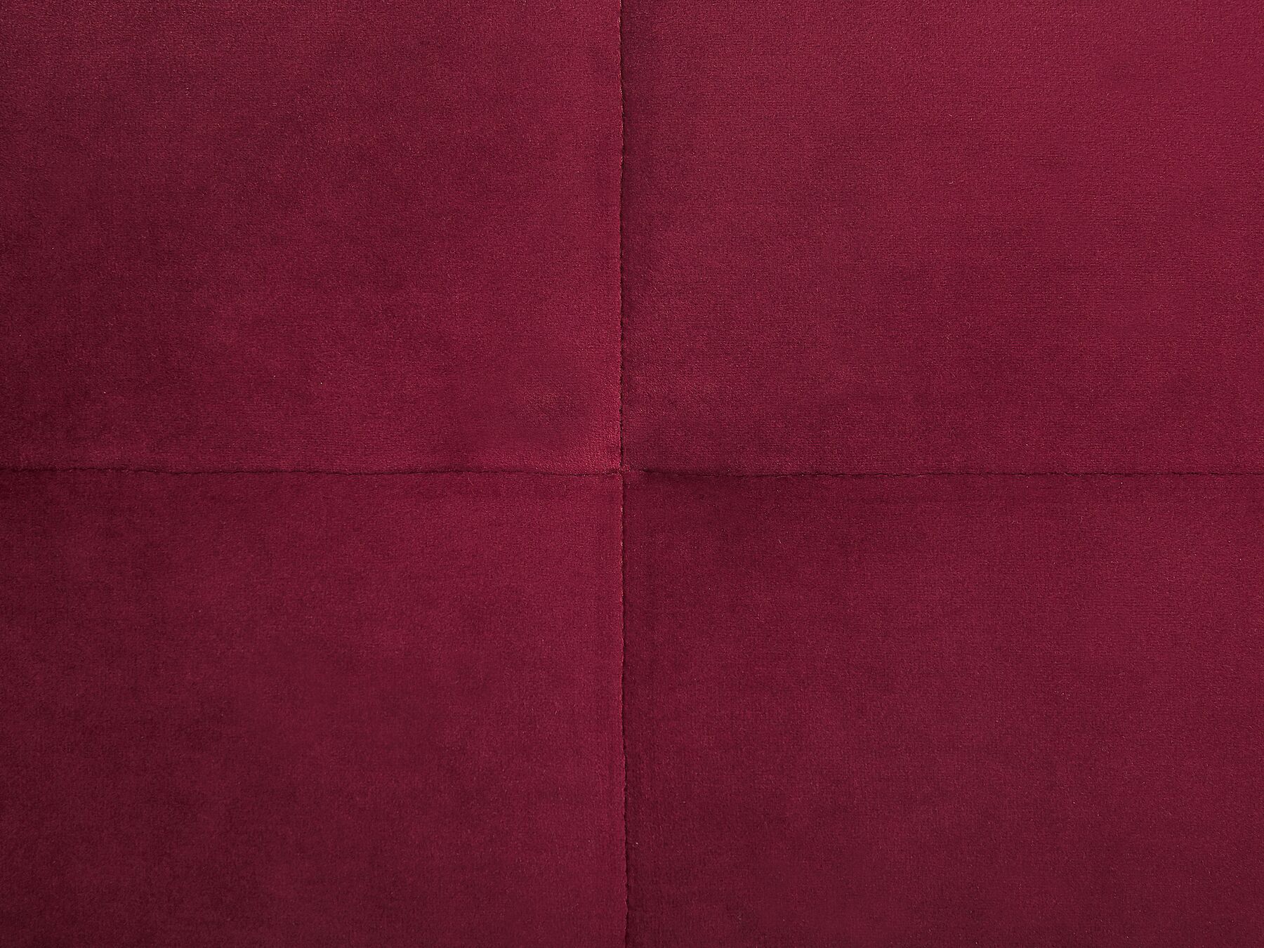 3 Seater Velvet Sofa Red FREDERICA