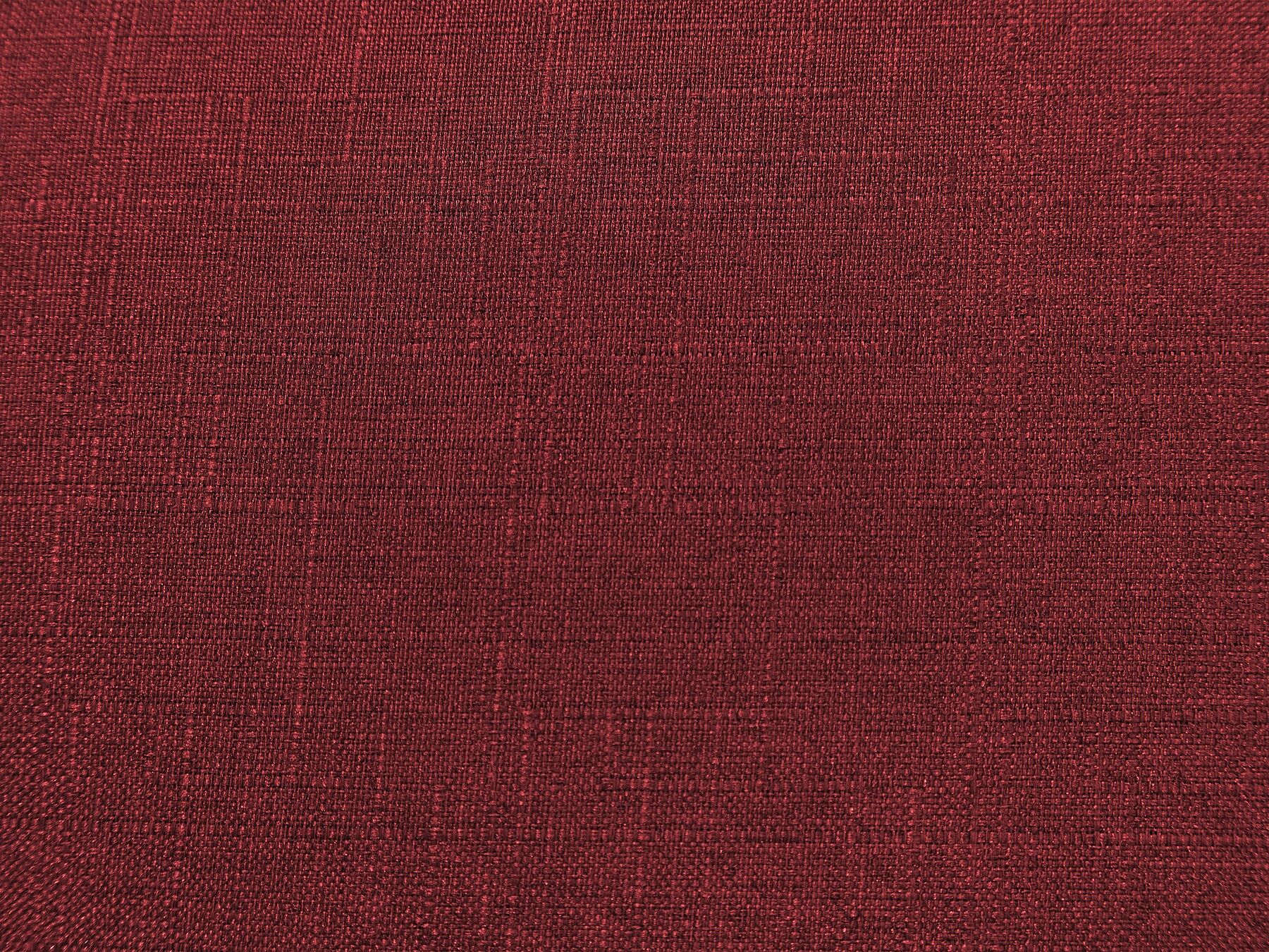 Sofa Bed LUCAN Fabric Dark Red 3 Seater