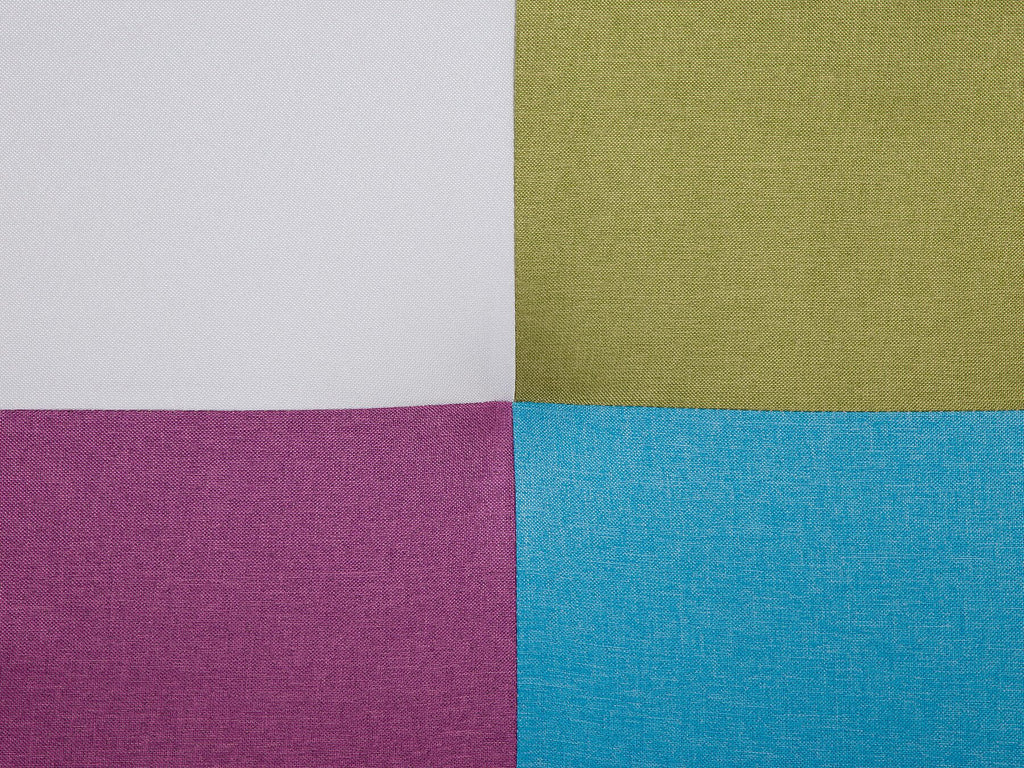 Sofa Bed LEEDS Fabric Multicolour 3 Seater