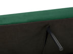 Sofa Bed VIMMERBY Velvet Emerald Green 3 Seater