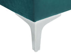 Corner Sofa TIMRA Velvet Green 3 Seater Right Hand