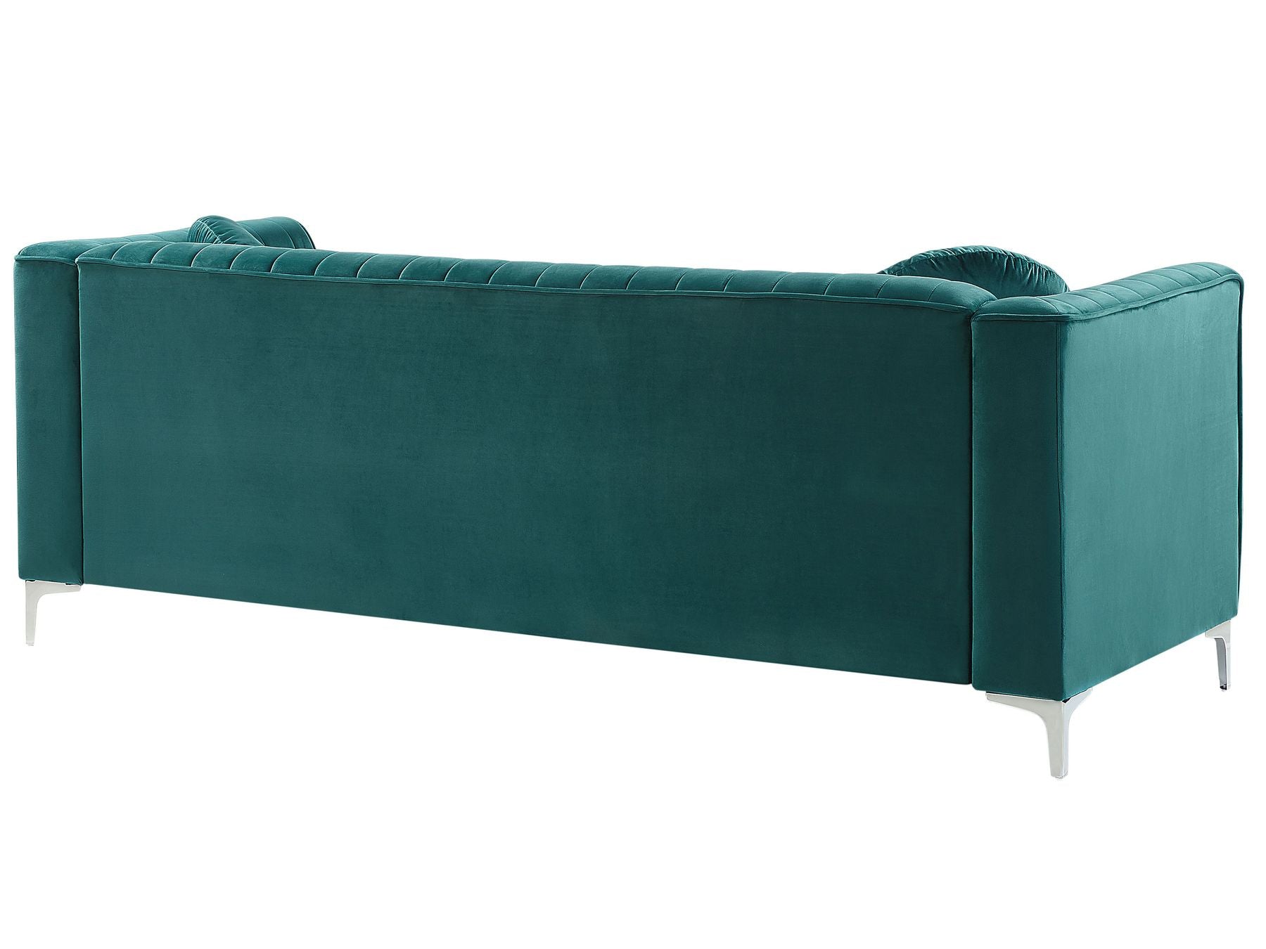 Corner Sofa TIMRA Velvet Green 3 Seater Left Hand