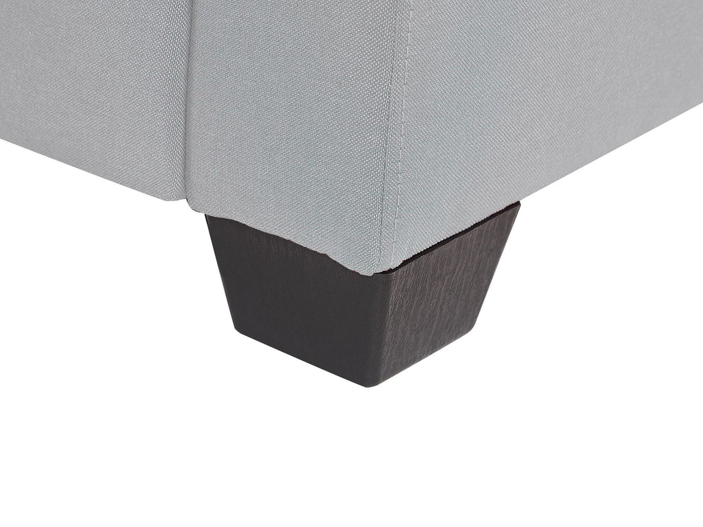 Corner Sofa VIKNA Fabric Light Grey 3 Seater Right Hand