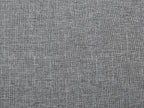 3 Seater Fabric Sofa Grey ASNES