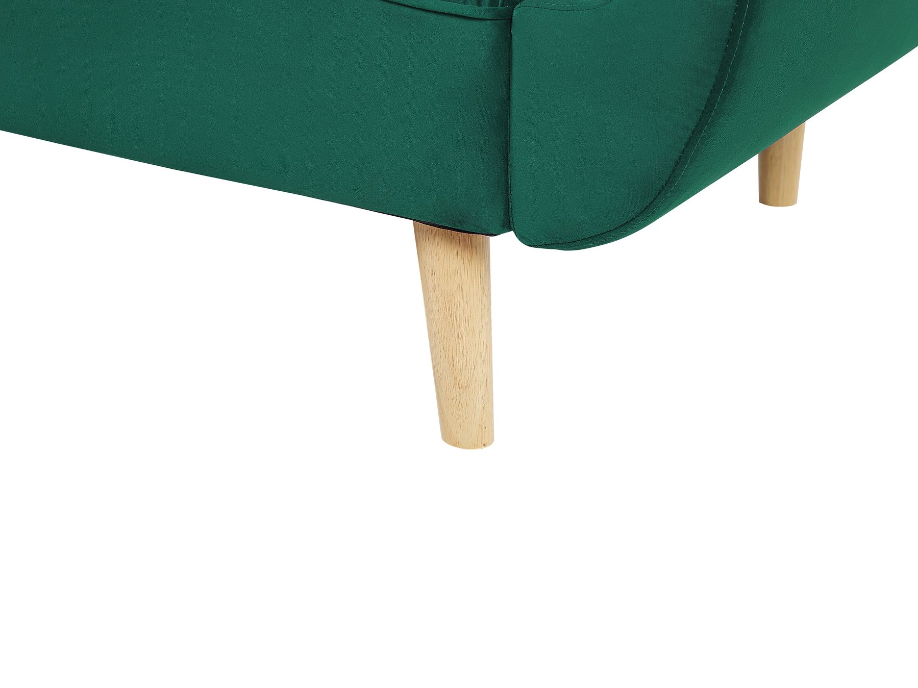 Sofa Bed ASBY Velvet Green 3 Seater
