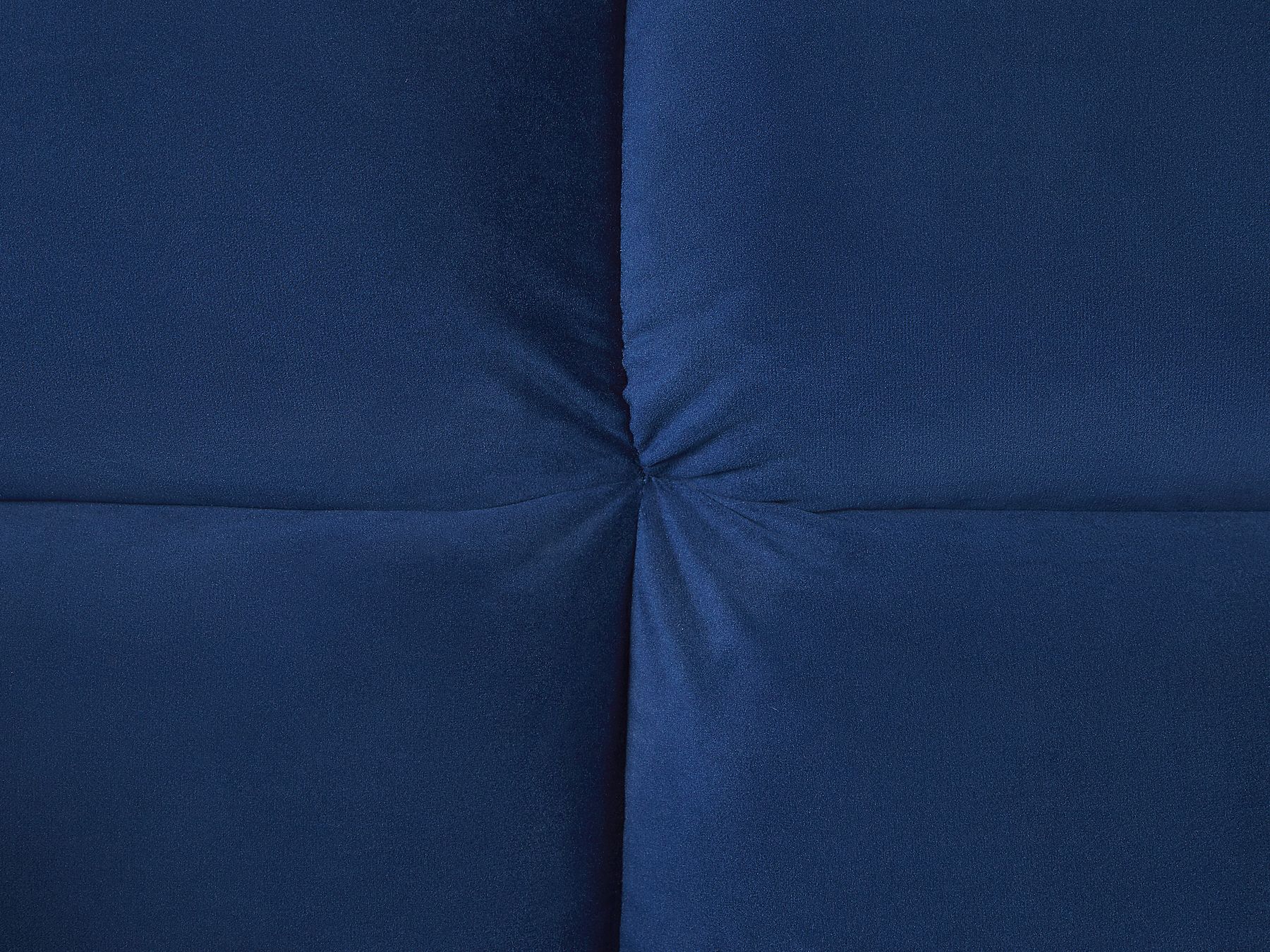 Sofa Bed ASBY Velvet Navy Blue 3 Seater