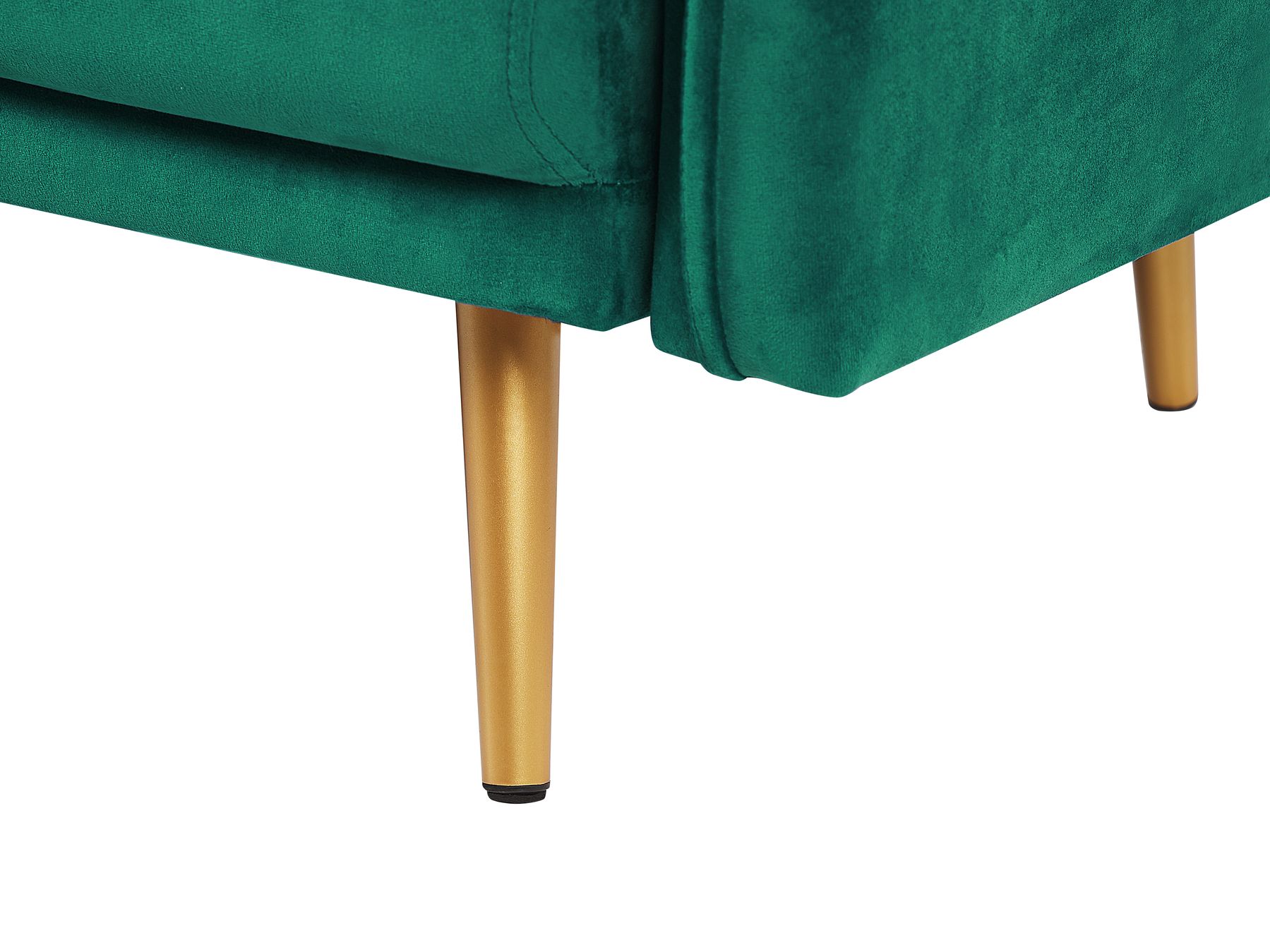 3 Seater Velvet Sofa Emerald Green MAURA