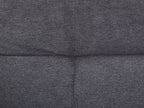 U-Shape Sofa Bed HALDEN Fabric Dark Grey with Storage 5 Seater Right Hand