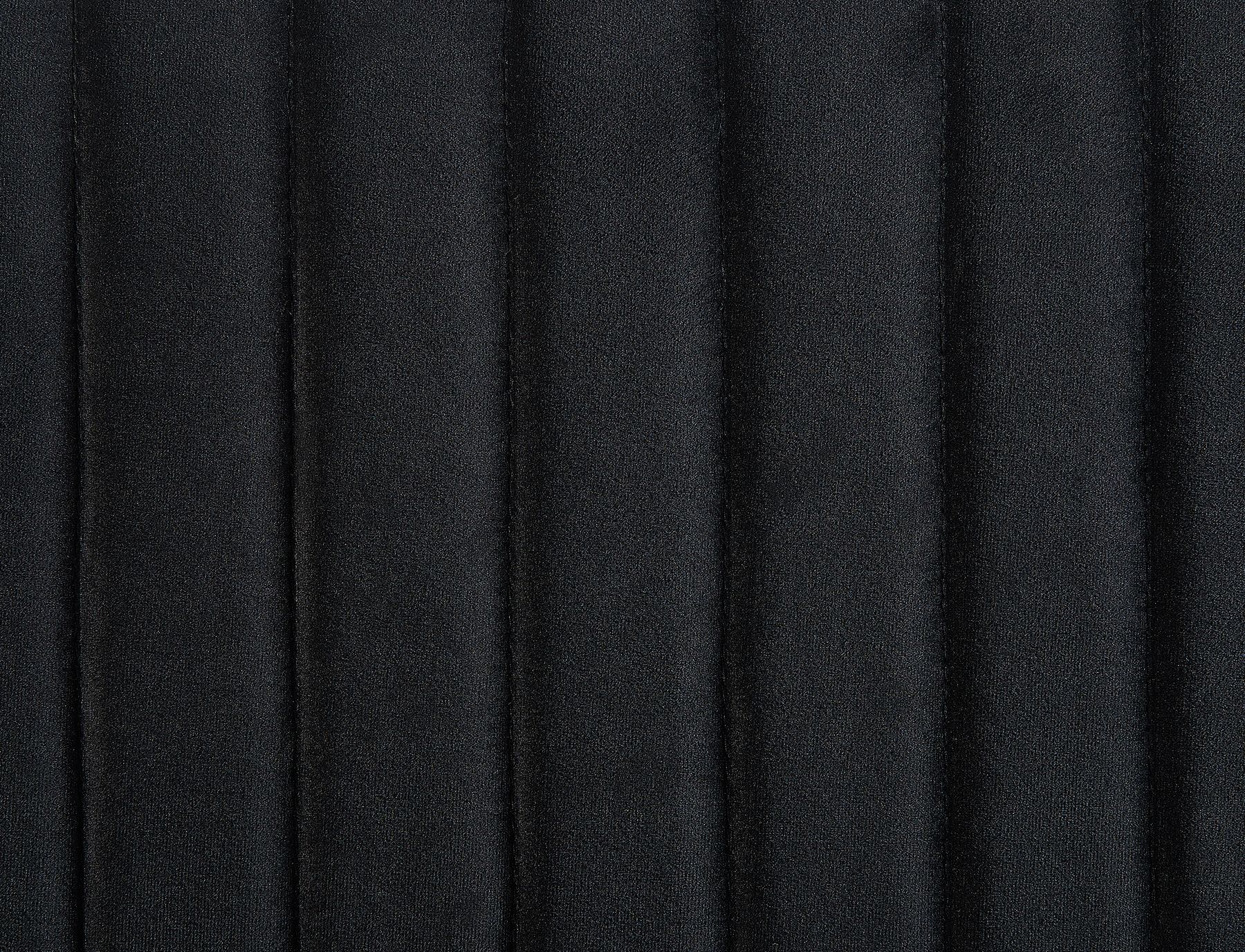 2 Seater Velvet Kitchen Sofa Black TABY