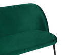 2 Seater Velvet Kitchen Sofa Green OSBY