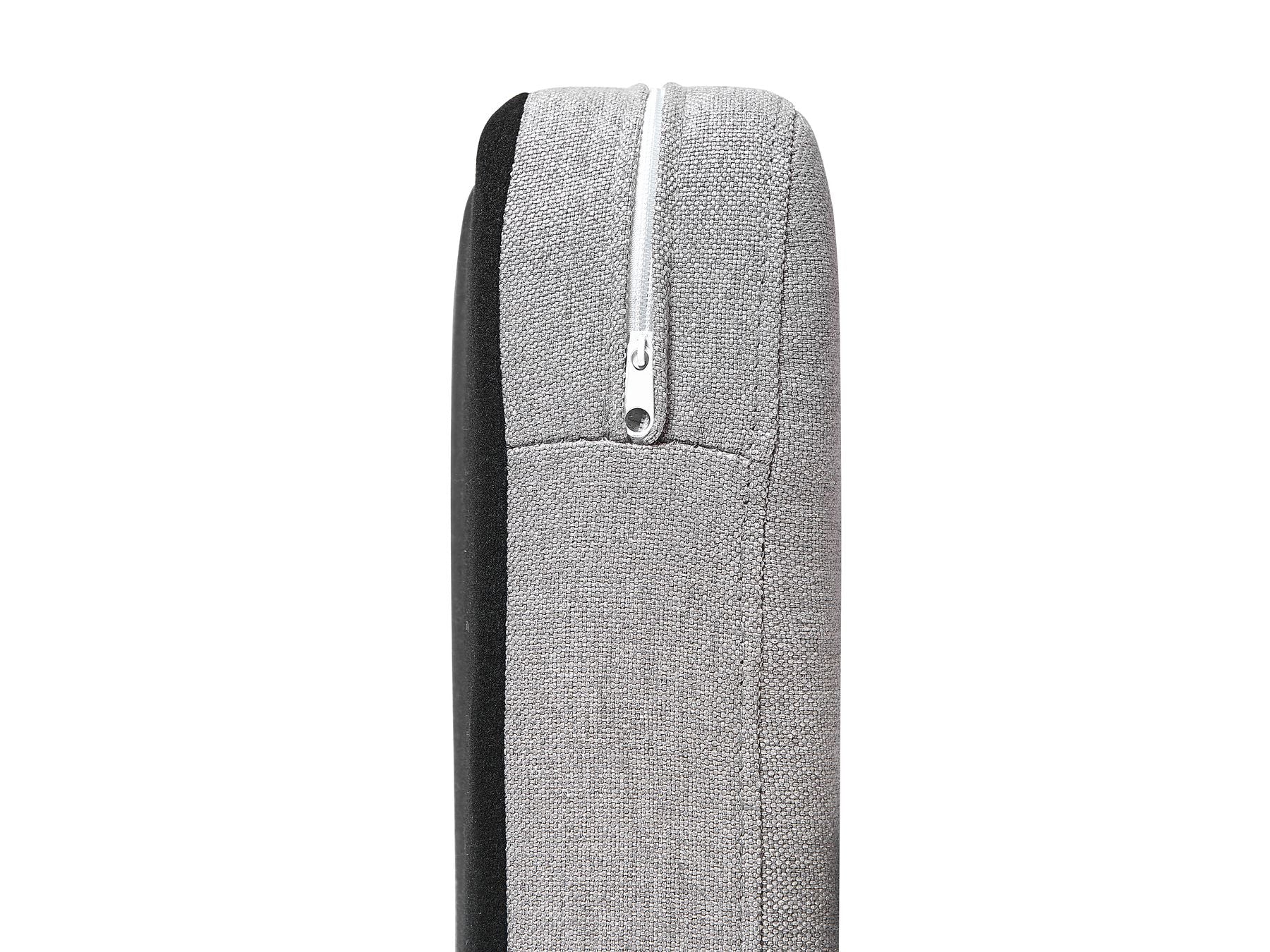 2 Seater Fabric Kitchen Sofa Light Grey SKIBBY