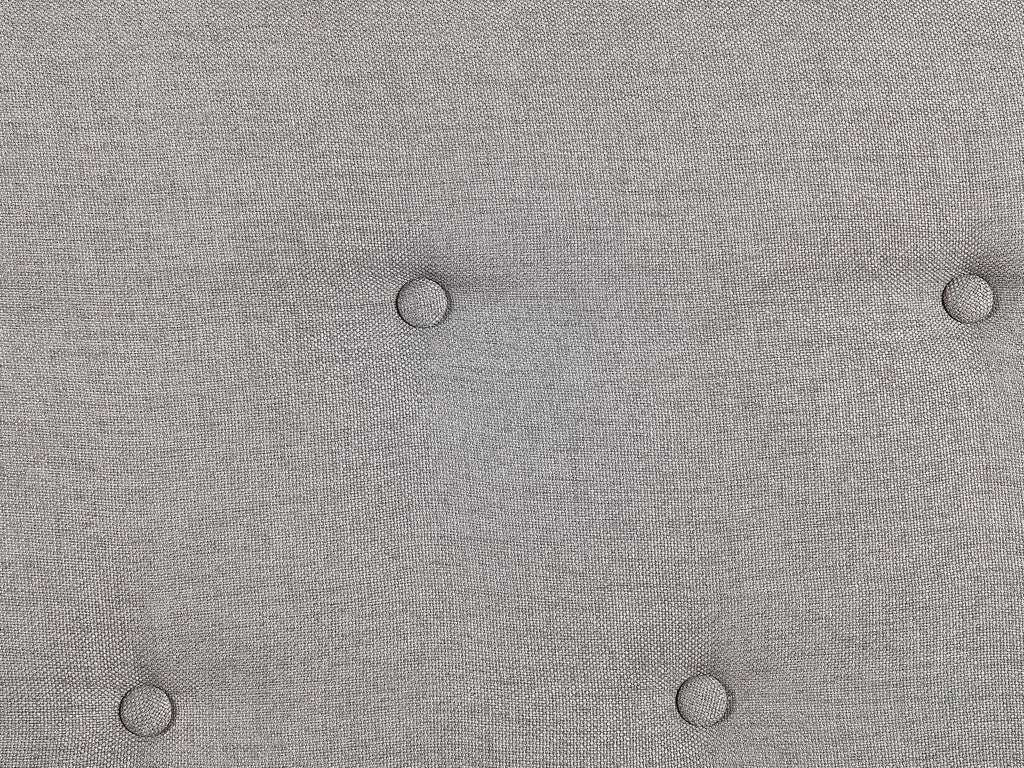 2 Seater Fabric Kitchen Sofa Light Grey SKIBBY
