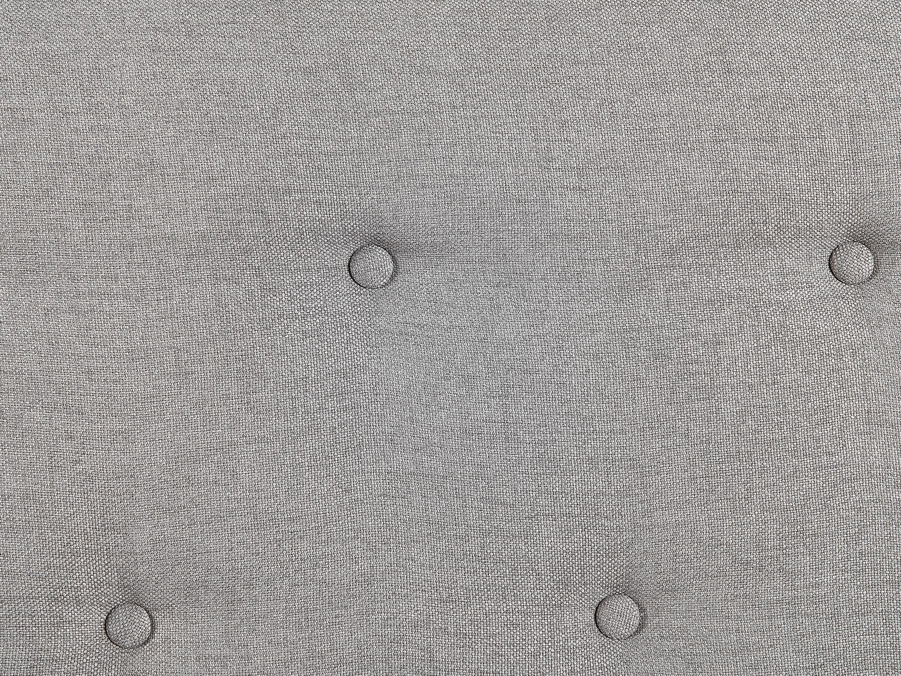 2 Seater Fabric Kitchen Sofa Light Grey SKIBBY