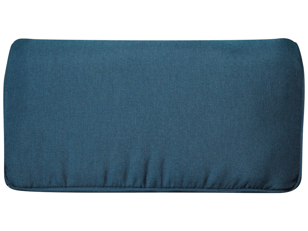 Sofa Bed ROXEN Fabric Blue 3 Seater
