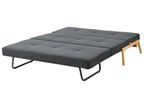 Fabric Sofa Bed Black EDLAND
