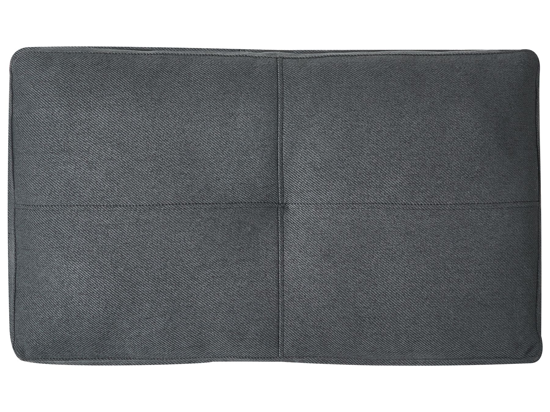 Fabric Sofa Bed Black EDLAND