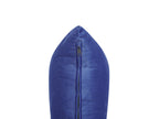 Single Sofa Bed VESTFOLD Velvet Navy Blue