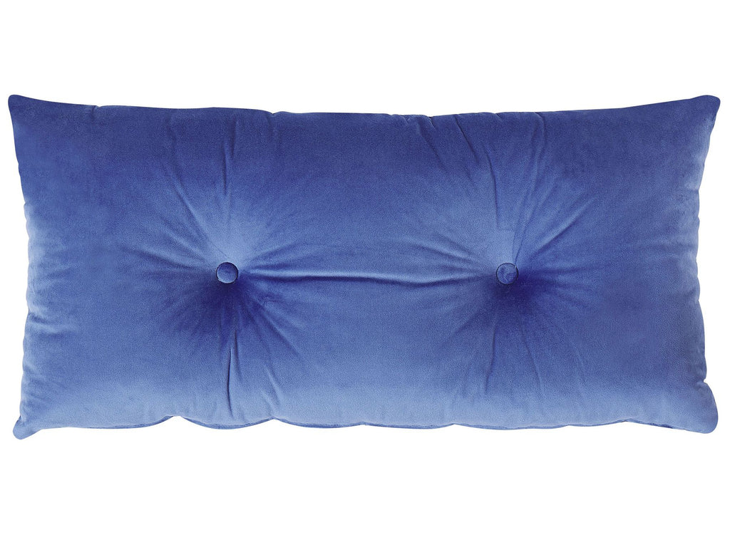 Single Sofa Bed VESTFOLD Velvet Navy Blue