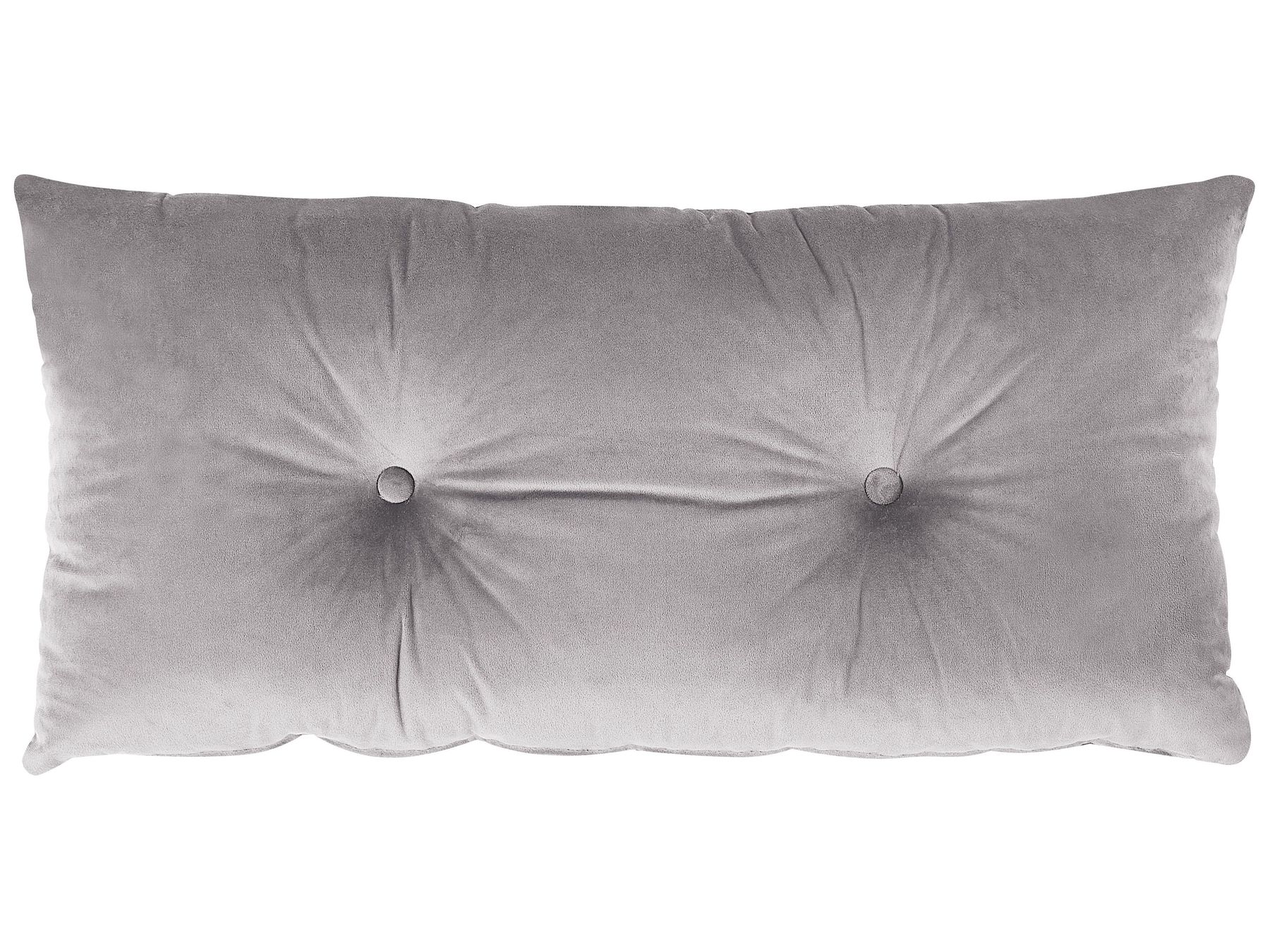 2 Seater Velvet Sofa Bed Grey VESTFOLD