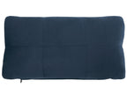 Chaise Longue SIMORRE Velvet Dark Blue with Built-In Bluetooth Speaker