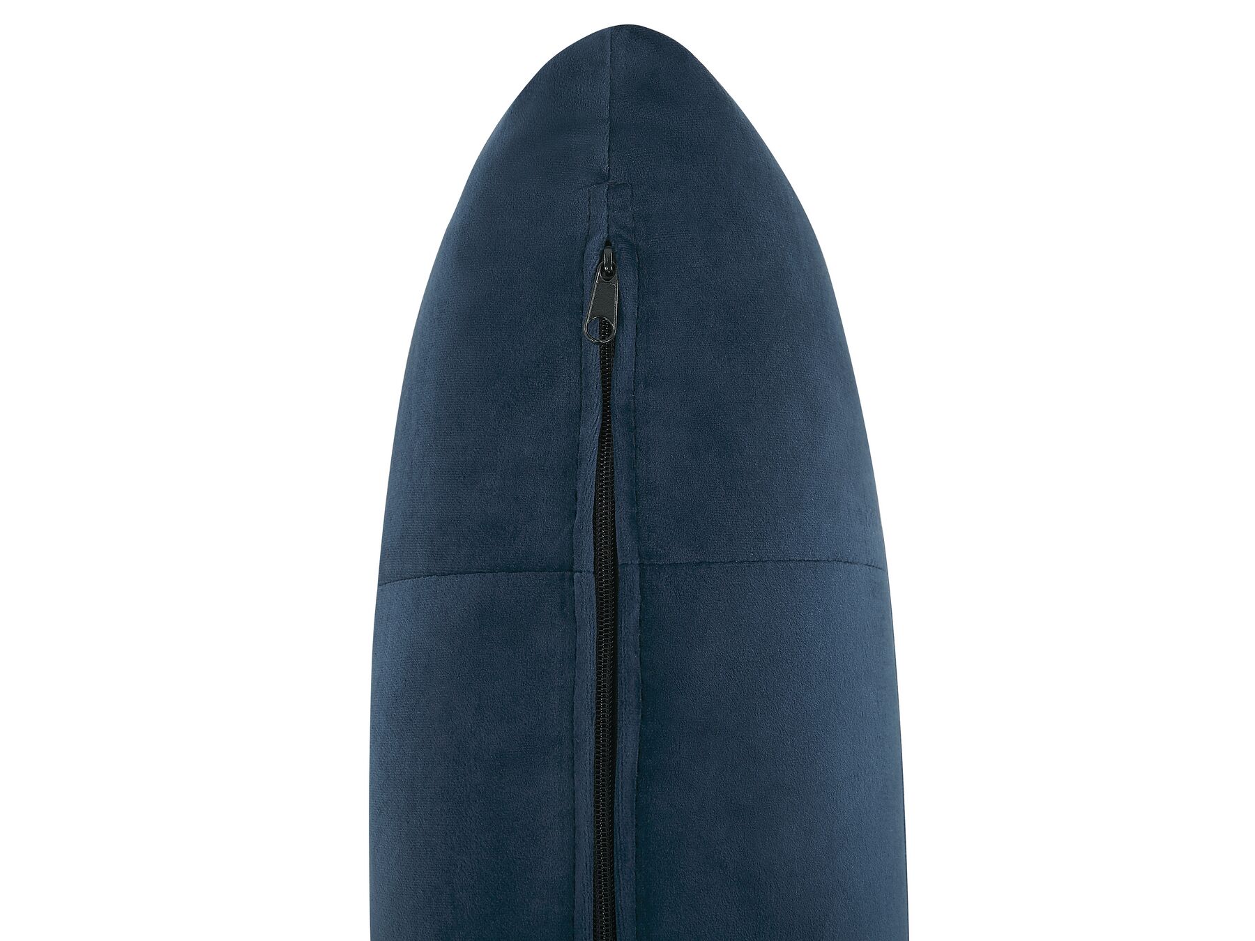 Chaise Longue SIMORRE Velvet Dark Blue with Built-In Bluetooth Speaker