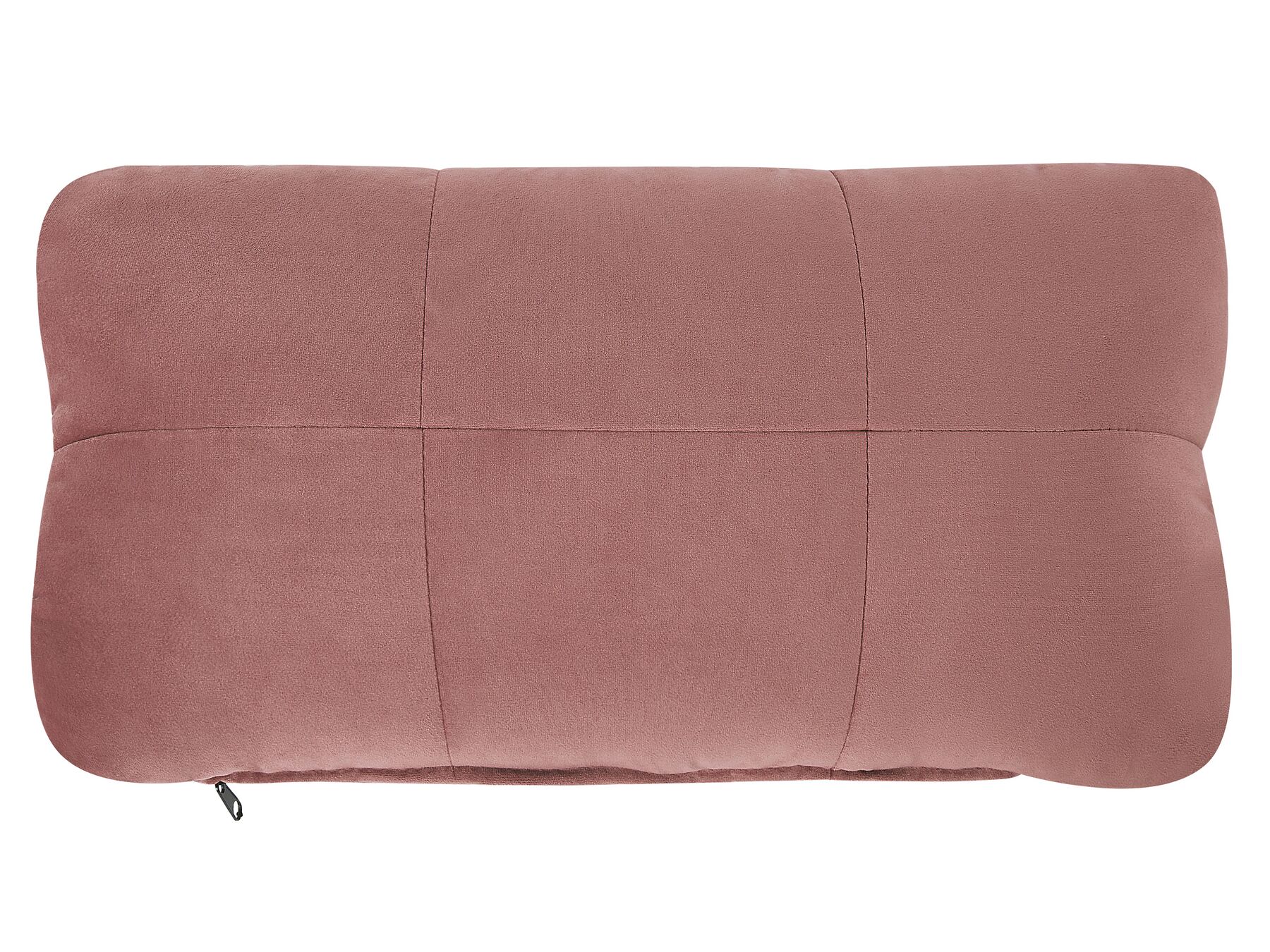 Chaise Longue SIMORRE Velvet Pastel Pink with Built-In Bluetooth Speaker