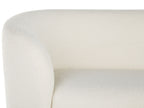 3 Seater Boucle Sofa White LOEN